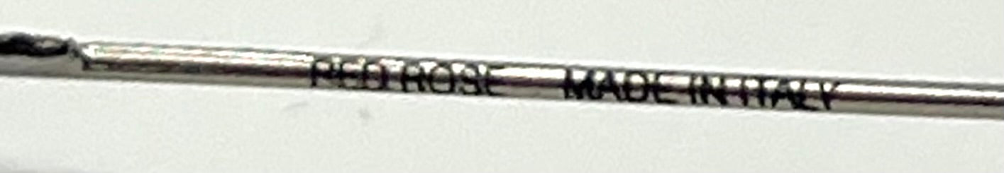 Red Rose FR253 949 Titanium Vintage Sunglasses-New Gradient Custom Tinted Lenses