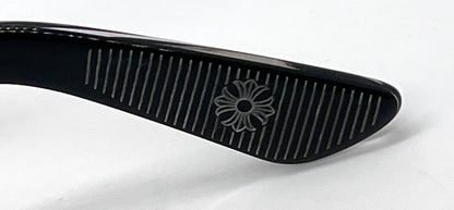 Chrome Hearts Vagillionaire II BK Black Optical Eyeglasses-Unworn-Full Kit-Japan