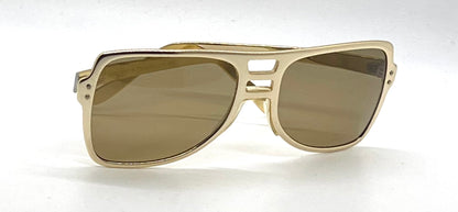 Cool-Ray Polaroid Fast Back Gold-Vintage Aviator-Original Polarized Sunglasses