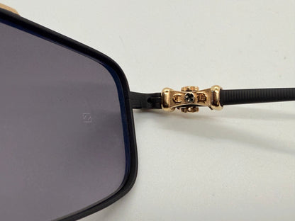 Chrome Hearts LICK’N MBK/GP Sunglasses – Brand New Full Kit w/ Zeiss Lenses