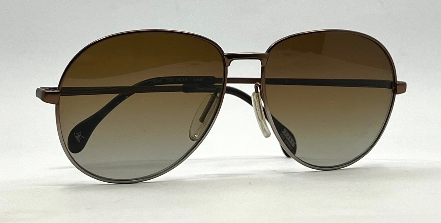 ZEISS West Germany Vintage Aviator Sunglasses Unworn-New Custom Lenses