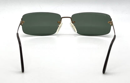Rodenstock Mr.R 873 Unworn/NOS Rimless Sunglasses-Made Germany G15 Vintage
