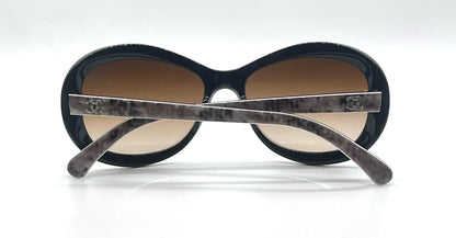 Chanel 5219 Grey Butterfly Sunglasses-New Custom Brown Gradient LensesaItaly