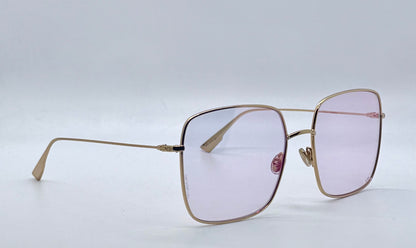 Dior Stellaire 1 0001 TE Pale Gold Titanium Edition Sunglasses – Full Kit