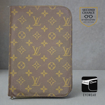 LOUIS VUITTON MONOGRAM ZIP FOLIO DOCUMENT CASE – VINTAGE