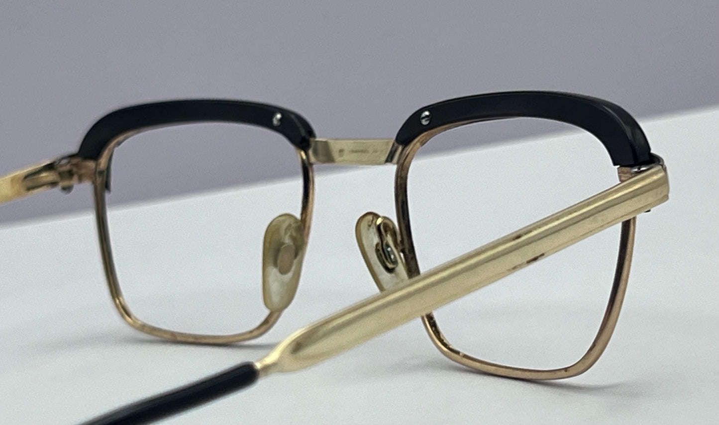 VINTAGE CAMBRIDGE 80/000 Gold Filled Eyeglass Frames-1960’s Era-Antique