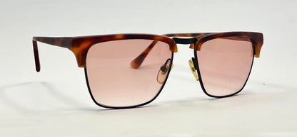 MODO Mod.150 Vintage Tortoise Browline Sunglasses-Unworn-New Customs