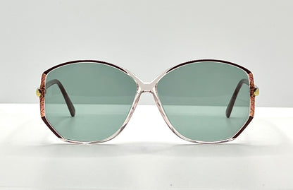 Silhouette SPX M1793 Vintage Sunglasses w/New, Custom Aquamarine Lenses-Deadstock-Austria