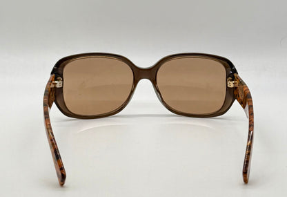 Christian Dior Flannelle 5 Vintage Sunglasses w/New Solid Brown Custom Tinted Lenses-Germany-56mm