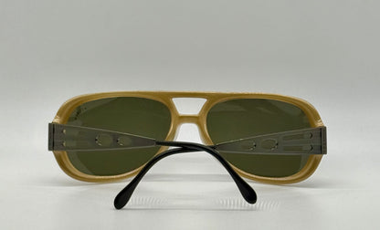 Sting 6067 U12 80s Vintage Sunglasses-Unworn/NOS-Original Green Lenses-Italy