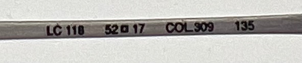 Les Copains LC 110 Y2K Vintage Sunglasses w/New Purple Custom Lenses-Unworn