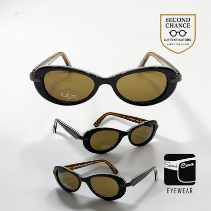 Jean Lafont ELECTRE 905-Vintage Y2K Deadstock France-Oval Sunglasses
