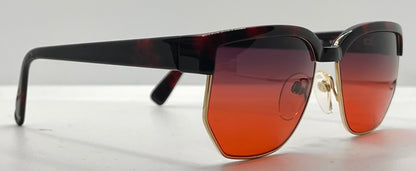 Silhouette V6054 M6067 Vintage Sunglasses w/New Custom Sunset Gradient Lenses-Austria
