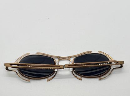 Raf Simons × Linda Farrow RAF13-C1 Bronze Sunglasses – Rare Collaboration