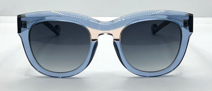Entourage of 7 Sycamore-Ice Blue 51-24-142 Grey Gradient Sunglasses-New/Unworn