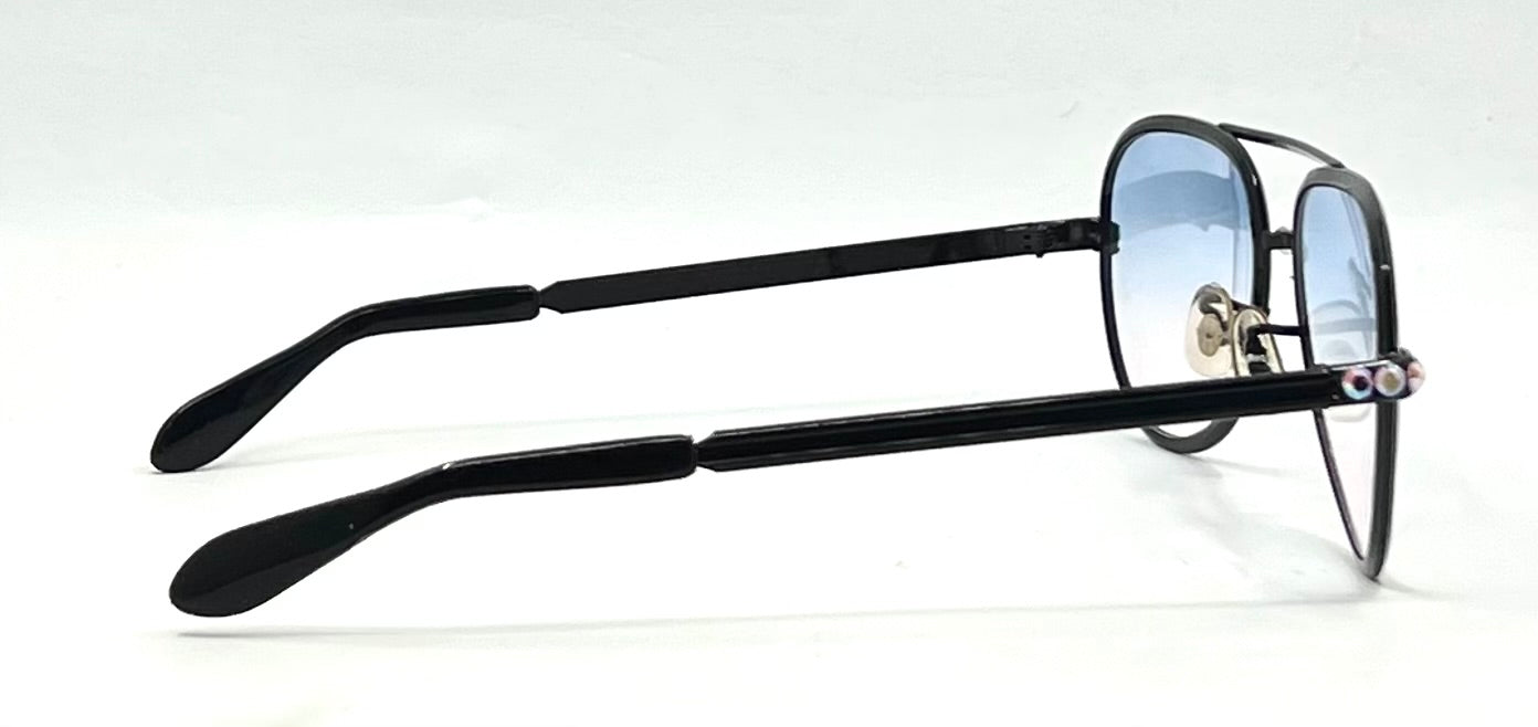 American Optical VINTAGE AO Sunglasses-New Blue Gradient Custom Lenses
