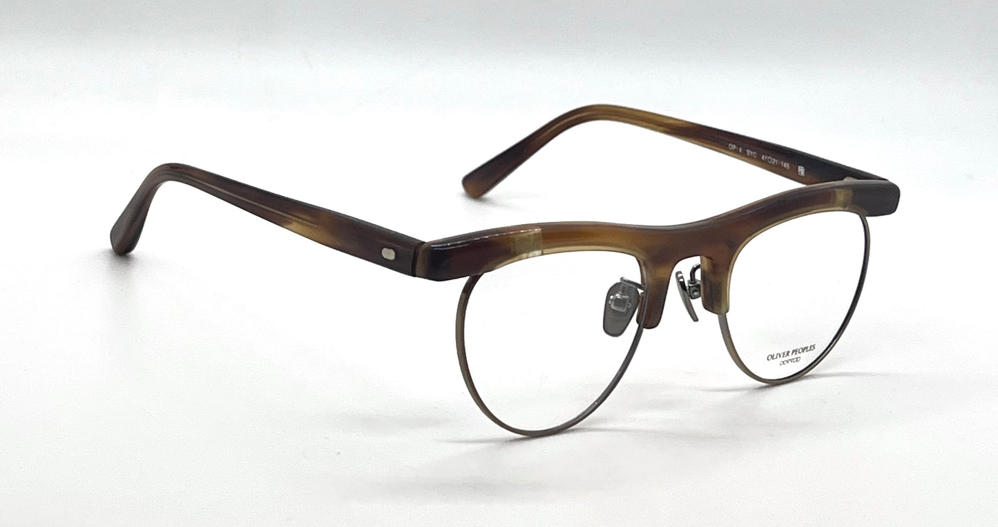 Oliver Peoples OP-4 SYC Limited Edition-Optical Frame-Unworn/NEW-Japan