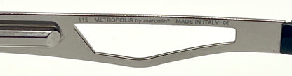 Metropolis by Marcolin Wild Spirit 0900 VINTAGE Sunglasses-Italy-63mm-NOS/UNWORN