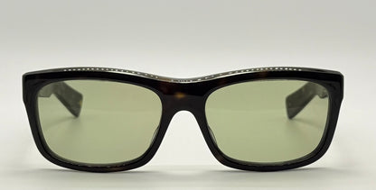 Brand New Chrome Hearts “MYDIXADRYLL” Sunglasses Tortoise Frame w/.925 Sterling Silver-Made in Japan