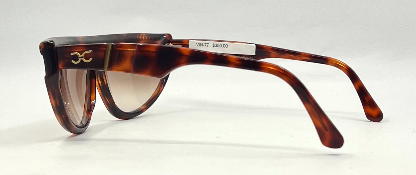 Claudia Carlotti STRATOS CC14 Vintage 70s Overiszed Sunglasses-Unworn
