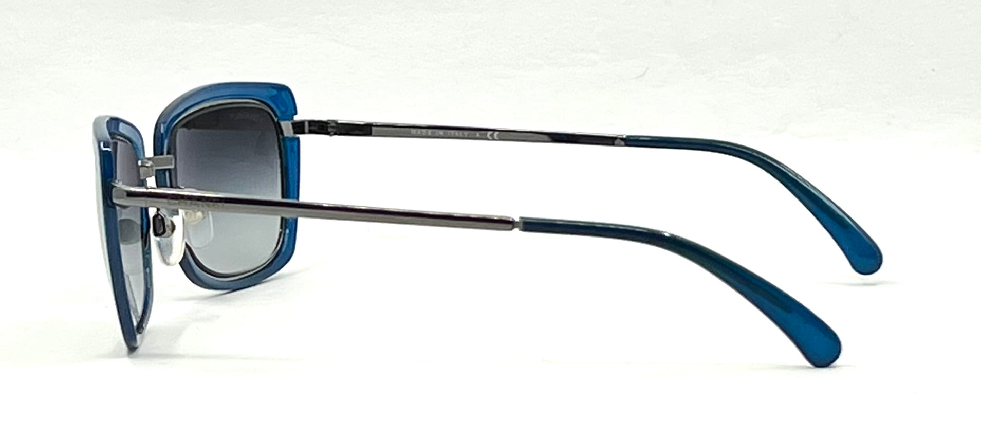 CHANEL 4203 Blue Sunglasses-Y2K VINTAGE Deadstock w/ Case & Cloth
