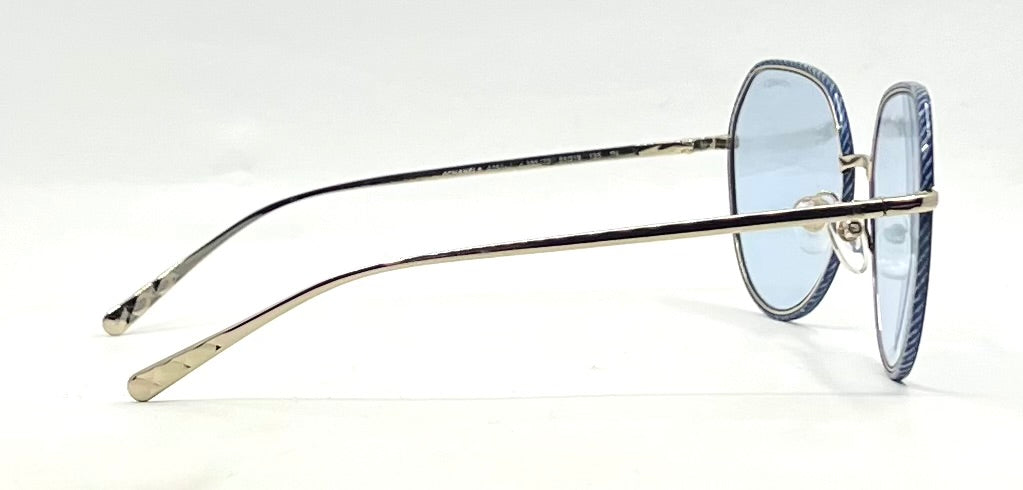 Chanel 4251-J Vintage Y2K Vintage Sunglasses-Blue Lenses – Italy