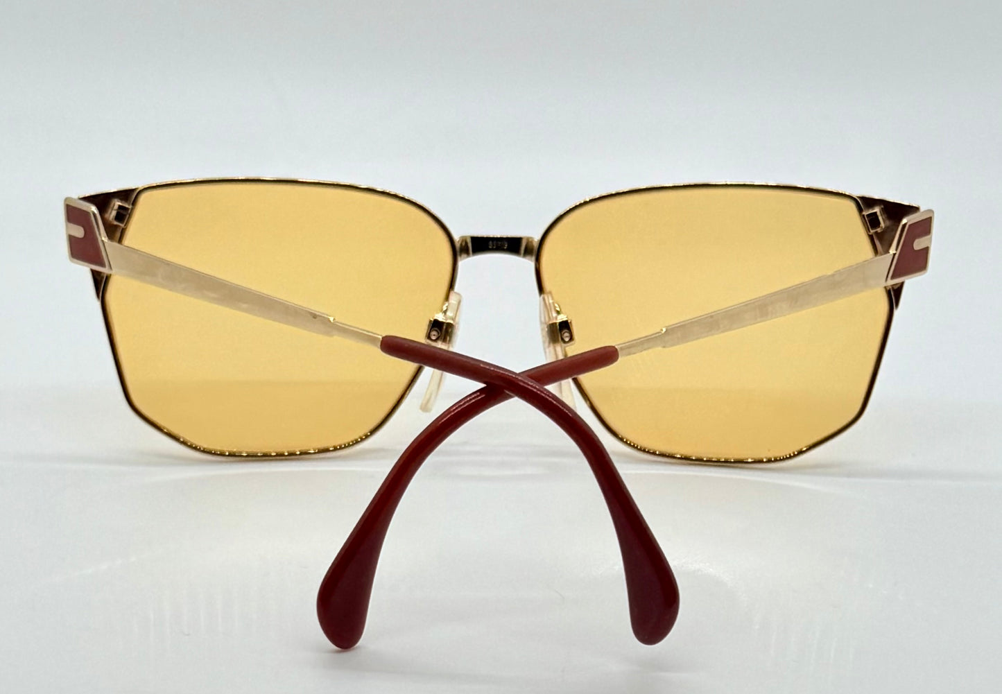 Silhouette M6114 / V6020 Vintage Sunglasses 55mm| w/New Amber Day/Night Custom Lenses | Deadstock Austria