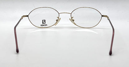 Fendi F500 Amethyst Swirl Unworn/NOS Vintage Eyeglasses Italy 49mm