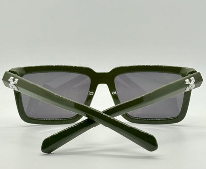 Off-White™ OE RI067 5707 GREEN Sunglasses-Rare Colorway-New/Unworn-Full Kit-59mm