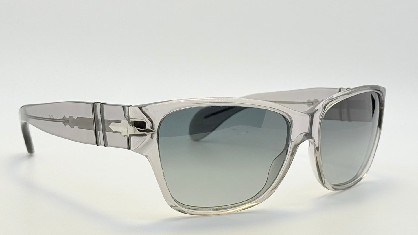 Vintage Persol 2942-S 309/X1 – Crystal Smoke Frame | Photochromic Grey Gradient Lenses | Rare Collectible