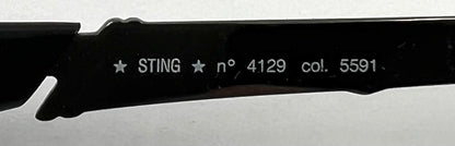 Sting 4129 Italian Vintage Sunglasses Deadstock Made in Italy