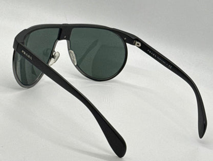 Prada SPR23P Sunglasses Deadstock Unworn Full Kit Made Italy Navigator