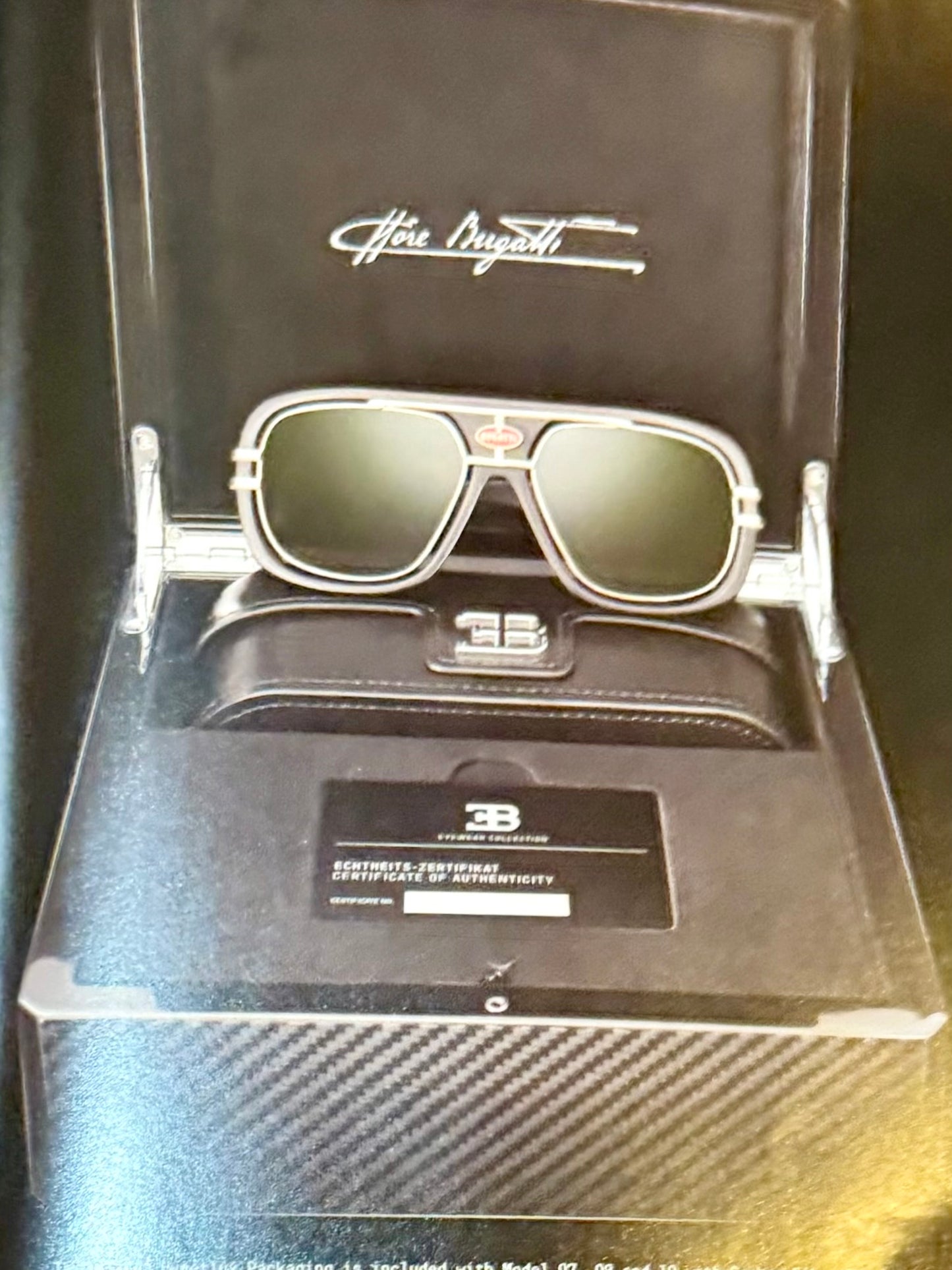 Bugatti Eyewear Collection Official Catalog-Luxury Carbon Package Book