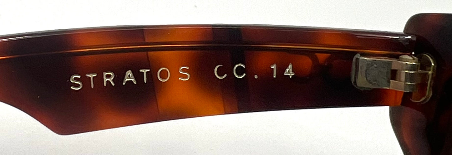 Claudia Carlotti STRATOS CC14 Vintage 70s Overiszed Sunglasses-Unworn