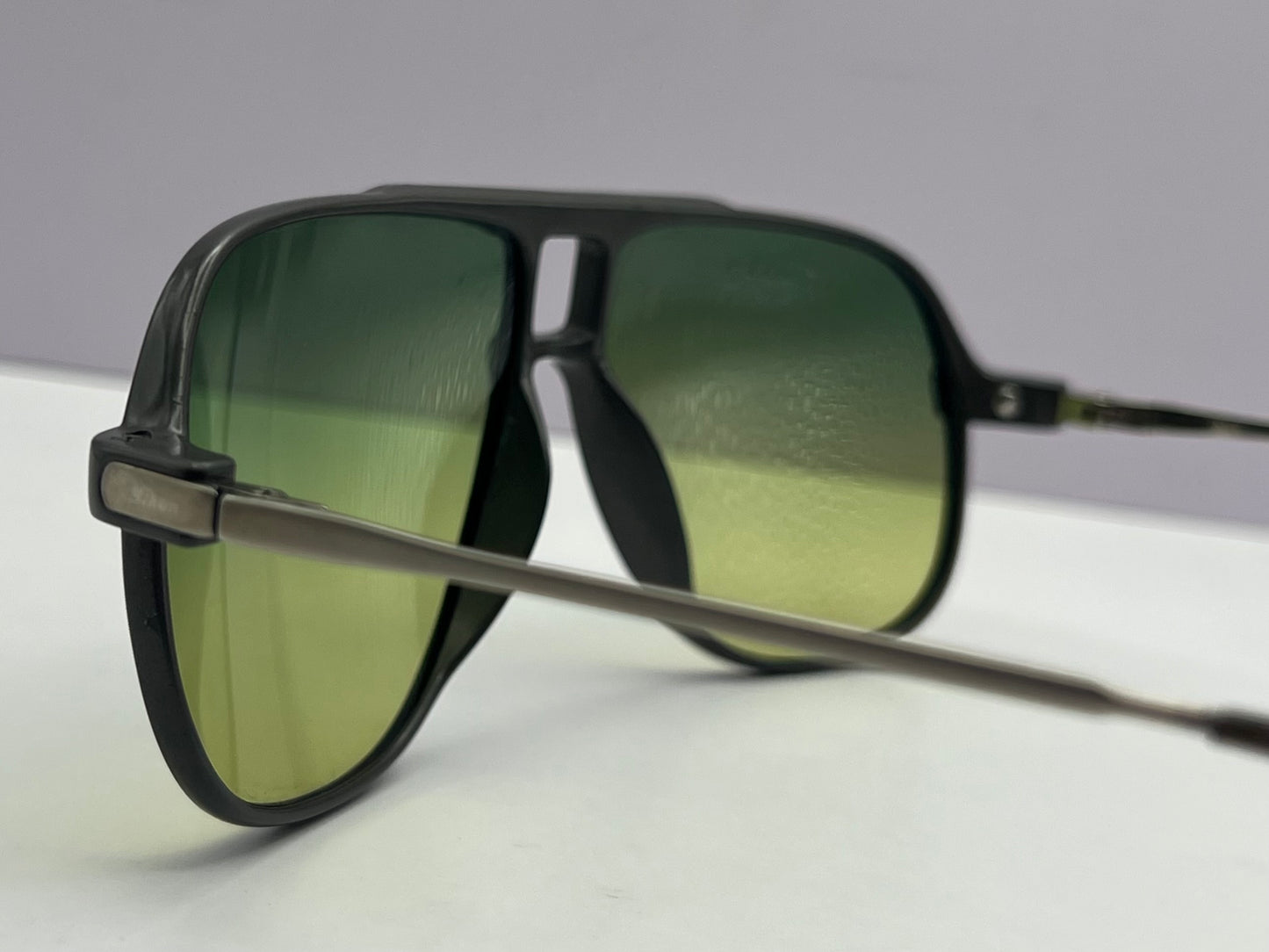 Vintage Nikon Grey Pilot Sunglasses with Custom Berko’s Designs Lenses-Made in Japan