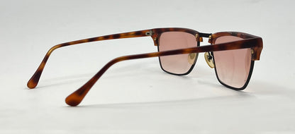 MODO Mod.150 Vintage Tortoise Browline Sunglasses-Unworn-New Customs