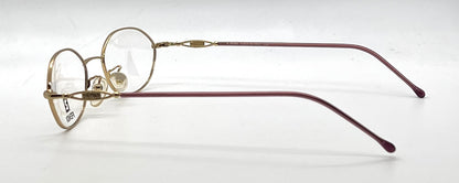 Fendi F500 Amethyst Swirl Unworn/NOS Vintage Eyeglasses Italy 49mm