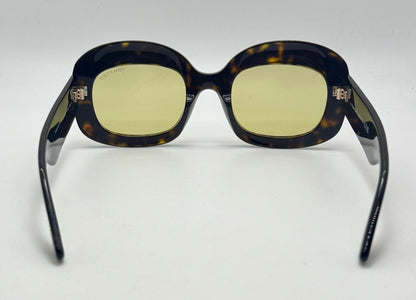 TOM FORD TF1219 CARMEN-02 52E Sunglasses – Yellow Lenses – Full Kit – Brand New