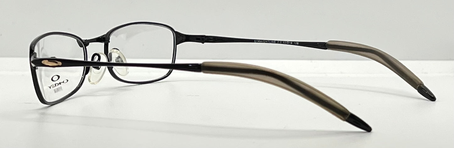 Oakley Straight Line 2.0 11-729 Eyeglasses Black 52mm-Deadstock|Unworn Vintage-Italy