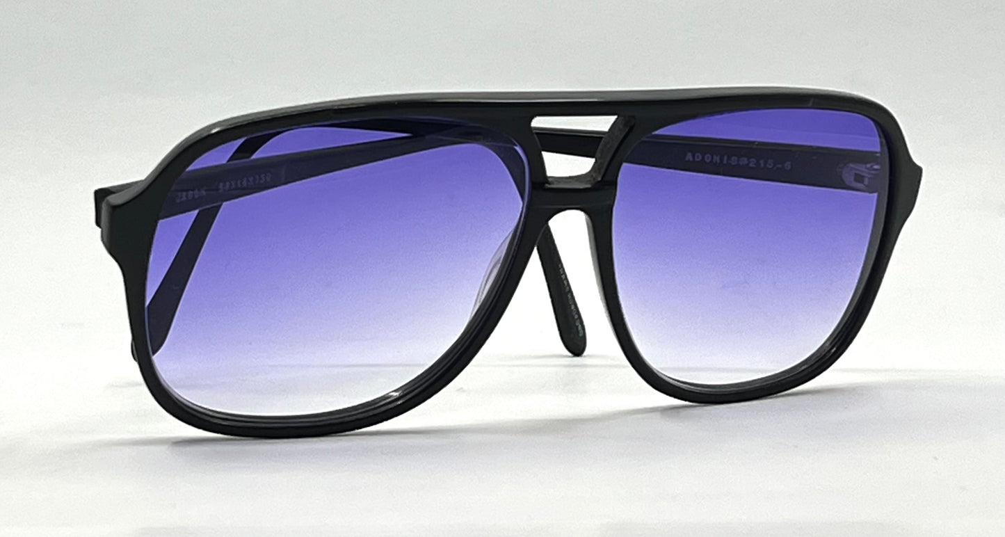 Adonis Jason-Y2K Vintage Aviator Sunglasses w/New Custom Gradient Lenses