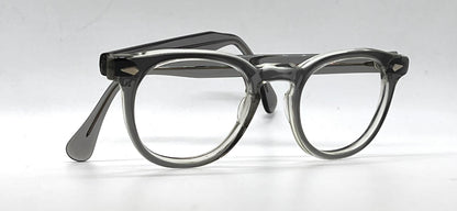 Tart Optical Arnel VINTAGE 48-24 Crystal Gray Eyeglass Frame Original Made in USA