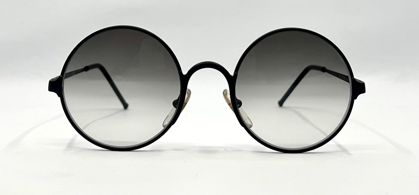 Gianfranco Ferré GFF 23-Vintage Round Sunglasses 50-21 Made in Italy