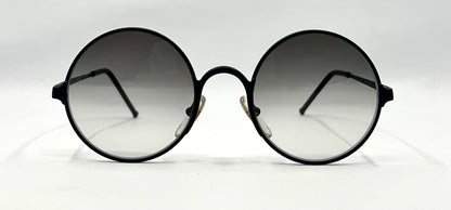 Gianfranco Ferré GFF 23-Vintage Round Sunglasses 50-21 Made in Italy