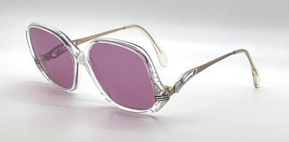 Neostyle Plaza 22A-Vintage Sunglasses-New Solid Rose  Custom Lenses-Unworn