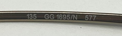 GUCCI GG1695/N 577-Y2K Vintage Rimless Frames-Unworn-Italy
