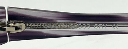 Sama Eyewear Gloss GRY 67-20-120 Y2K Vintage Deadstock Sunglasses Japan