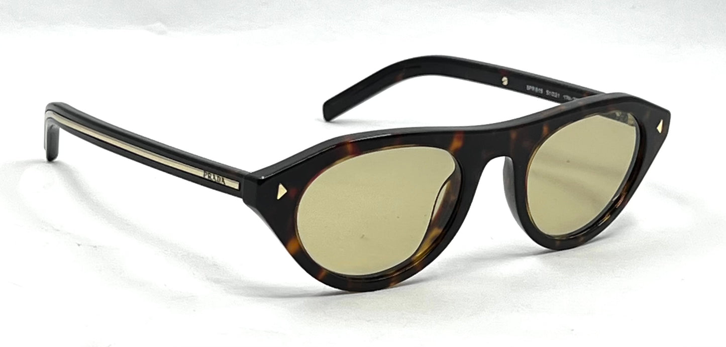 Prada SPR B15 17N-70R Tortoise Sunglasses Unworn Full Kit Made Italy