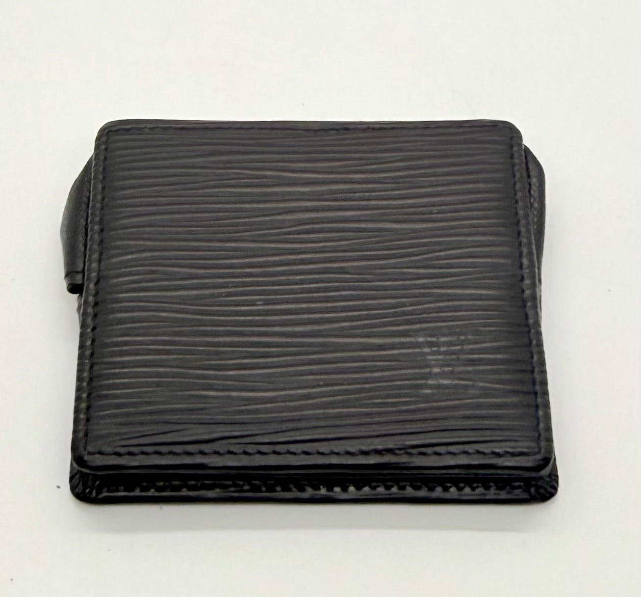 Louis Vuitton Vintage Black Epi Leather Snap Coin Purse-France