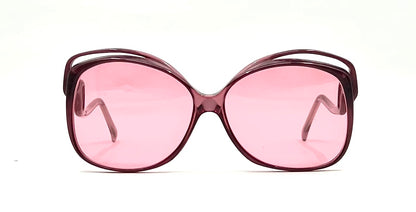 GIVENCHY AA VINTAGE Oversized Sunglasses-New Rose Custom Lenses-Unworn-France
