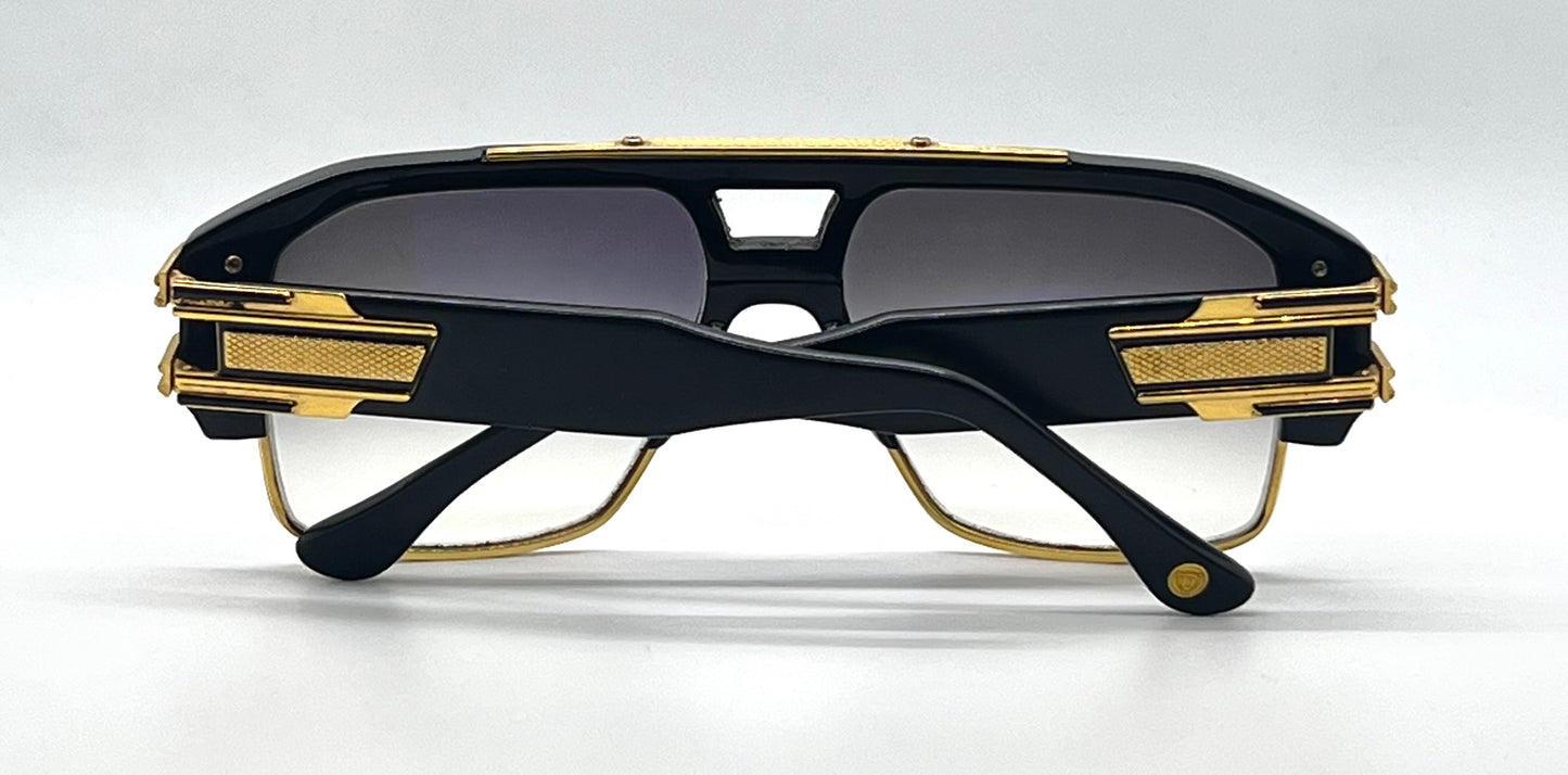 DITA Grandmaster Four DRX-2060 Black Gold Sunglasses Full Kit